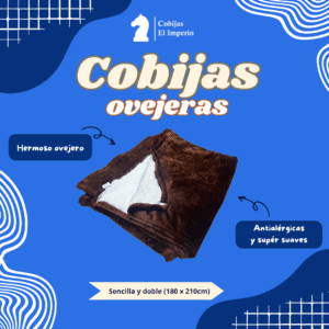 Cobijas Ovejeras antialérgicas (Colores sólidos)