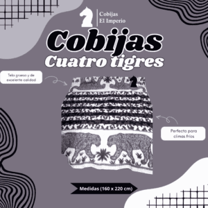 Cobija cuatro tigres