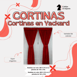 Cortinas tipo Yakard