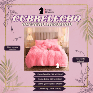 Cubrelecho ovejero mechudo