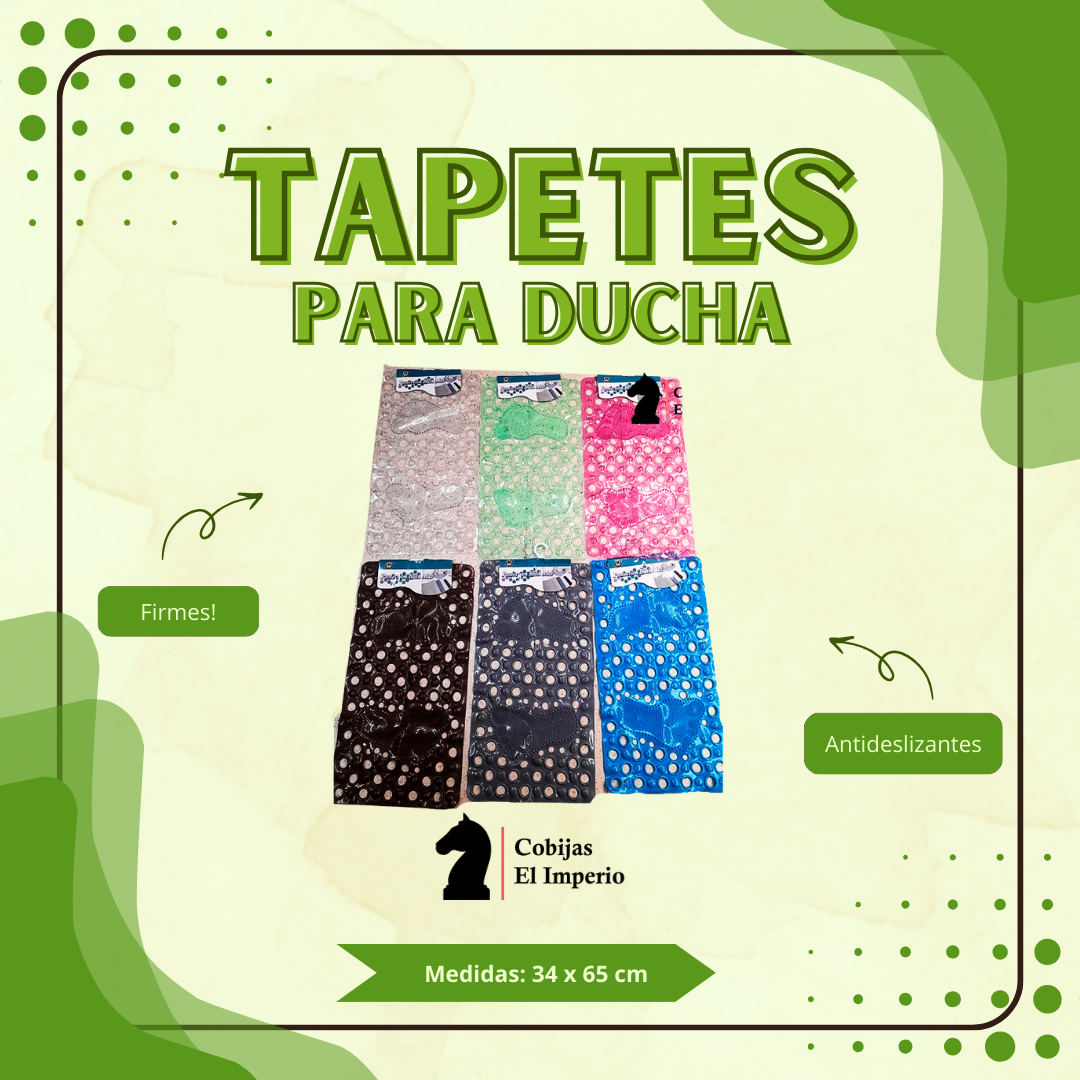 Tapete Antideslizante para Ducha