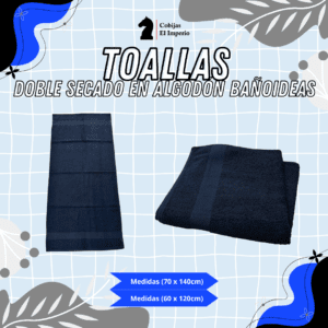Toallas Doble Secado Bañoideas