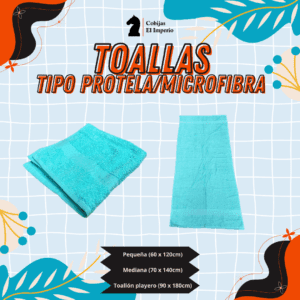 Toallas Tipo Protela/Microfibra