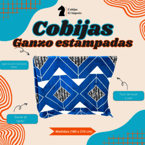 Cobijas Ganzo Estampadas