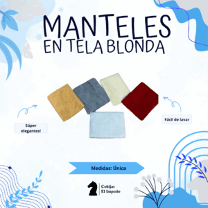 Mantel en Blonda